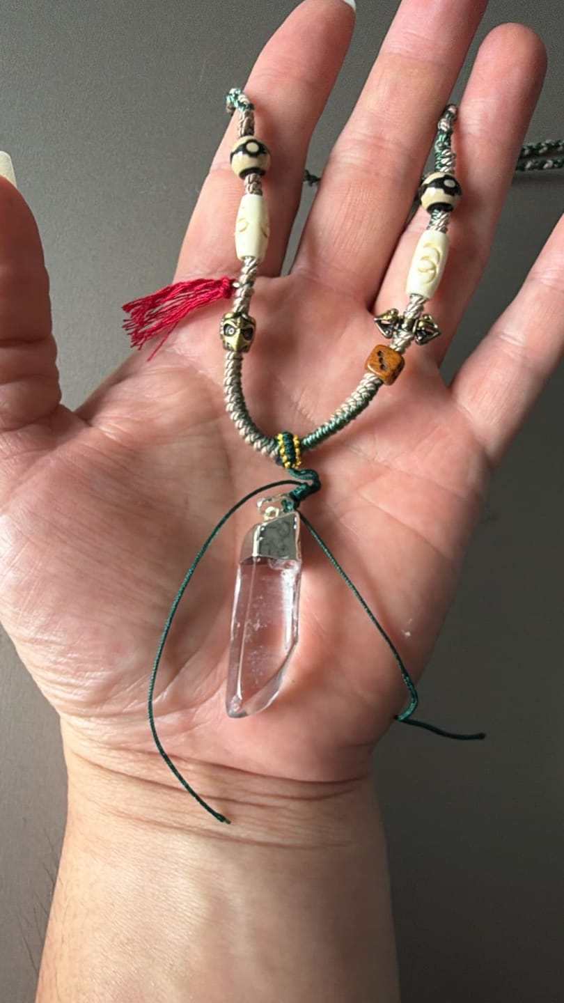 Customer photo review of Sacred Himalayan Crystal "Pathfinder" Amulet