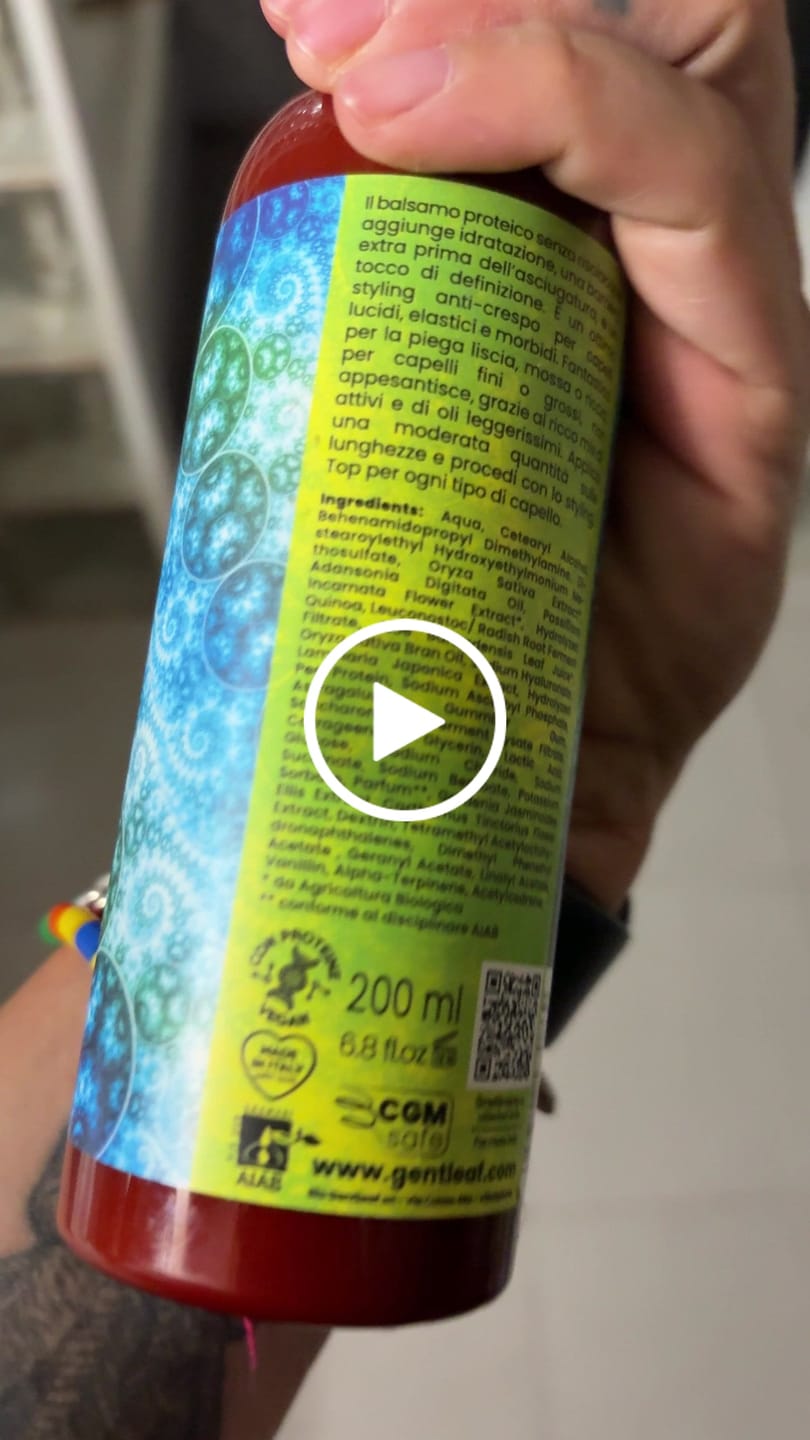 Customer video review of Bio Gentleaf My Best Option Protein Leave In Conditioner 200ml