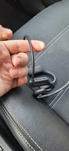Customer photo review of DriveTalk Open-Ear Air X3 Bluetooth Headset with Clear Call Mic