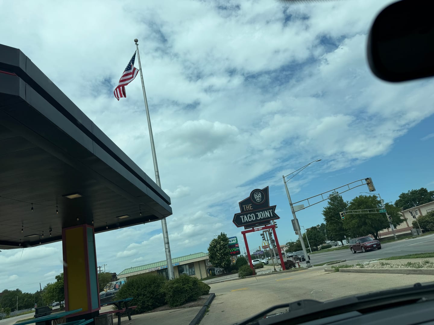 Customer photo review of 6' x 10' American Flag