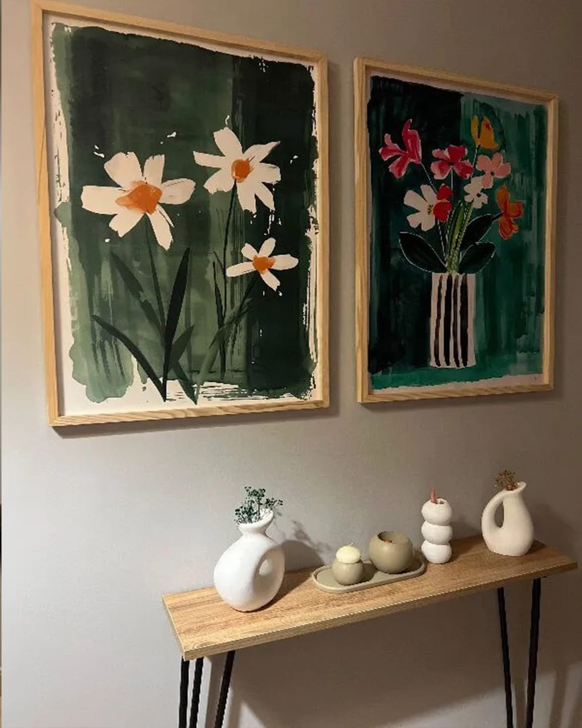 Customer photo review of Vazo ve Çiçekler VII - Zümrüt İçinde Bahar Buketi