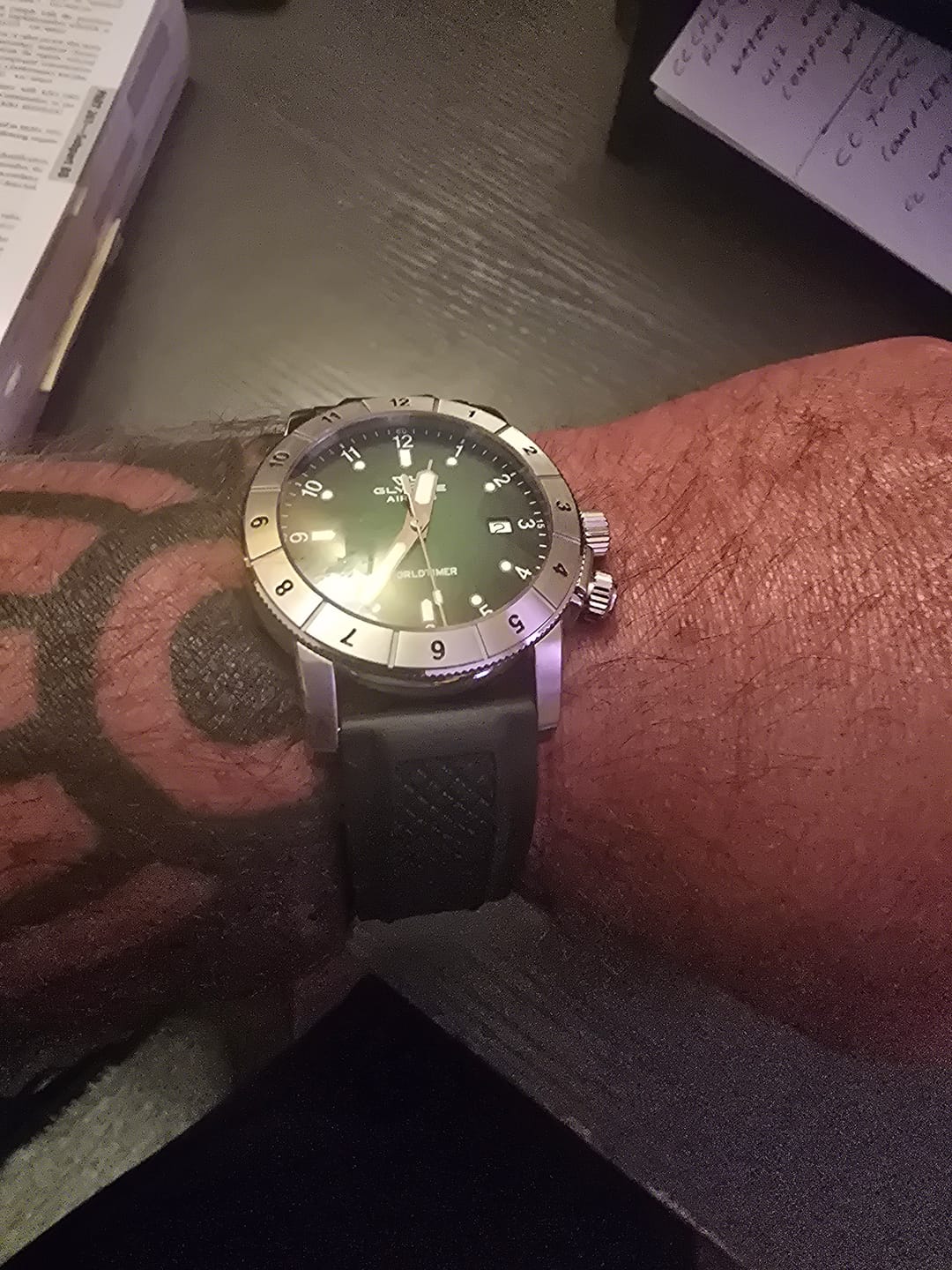 Customer photo review of Crosshatch Rubber - Black