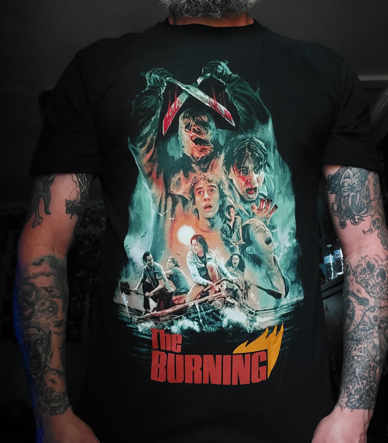 Customer photo review of THE BURNING: CROPSY'S REVENGE - T-SHIRT