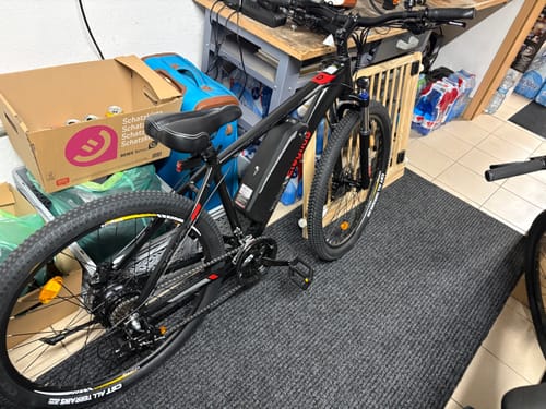 Customer photo review of Electric Mountain Bike Mopride 2