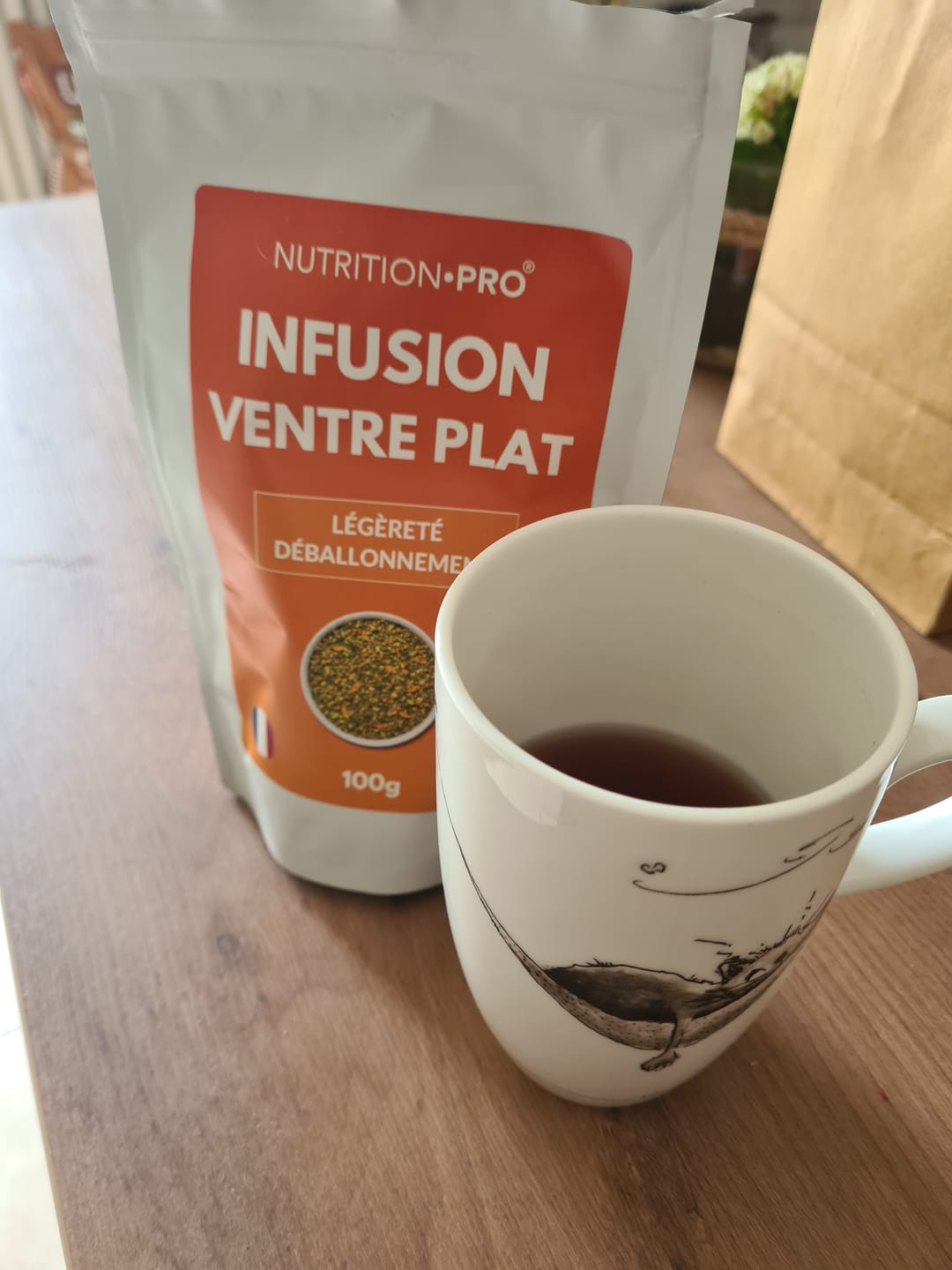 Customer photo review of INFUSION VENTRE PLAT - 100G