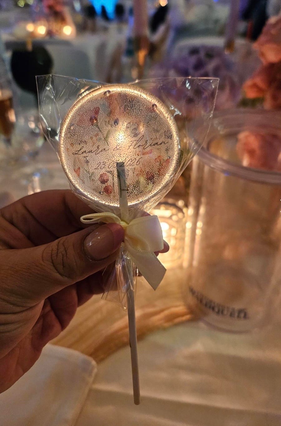 Customer photo review of Transparente Lollis - (Aufpreis)