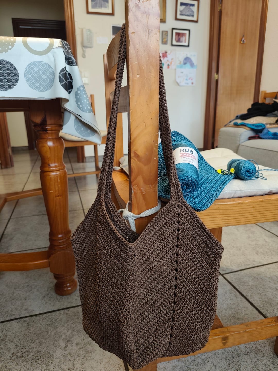 Customer photo review of RUBI MACRAME (VHA17)