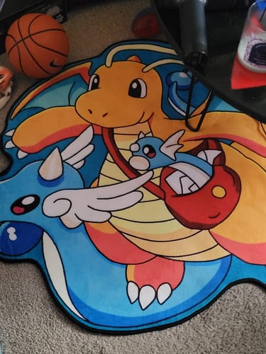 Customer photo review of Dragonite Rug