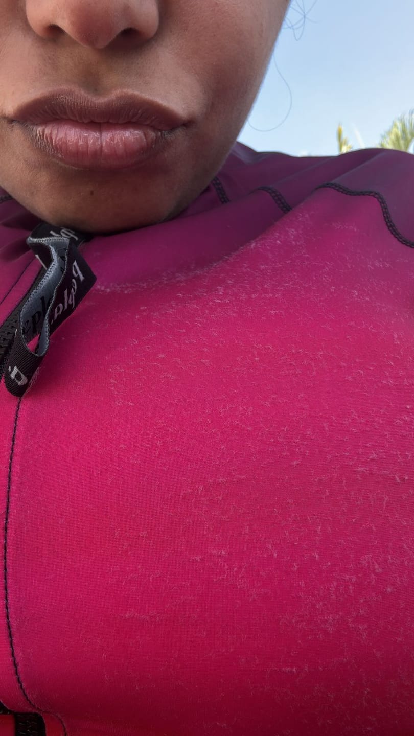 Customer photo review of Dawn Rashguard