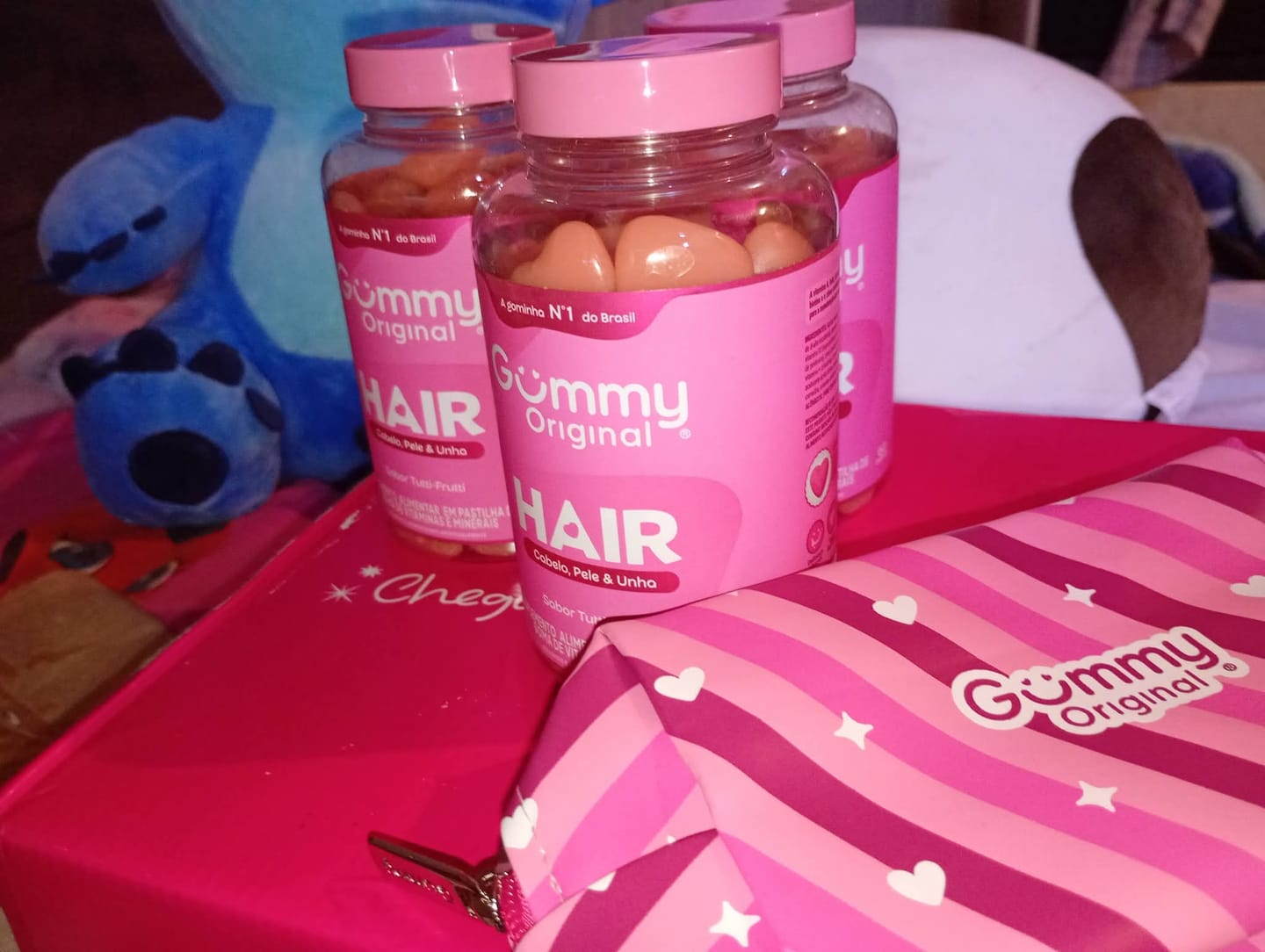 Customer photo review of 6 Gummy® Hair - 180g