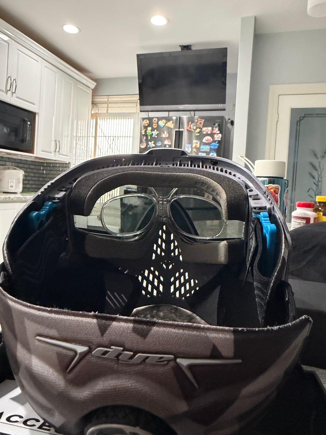 Customer photo review of Adjustable Rx Goggle Inserts