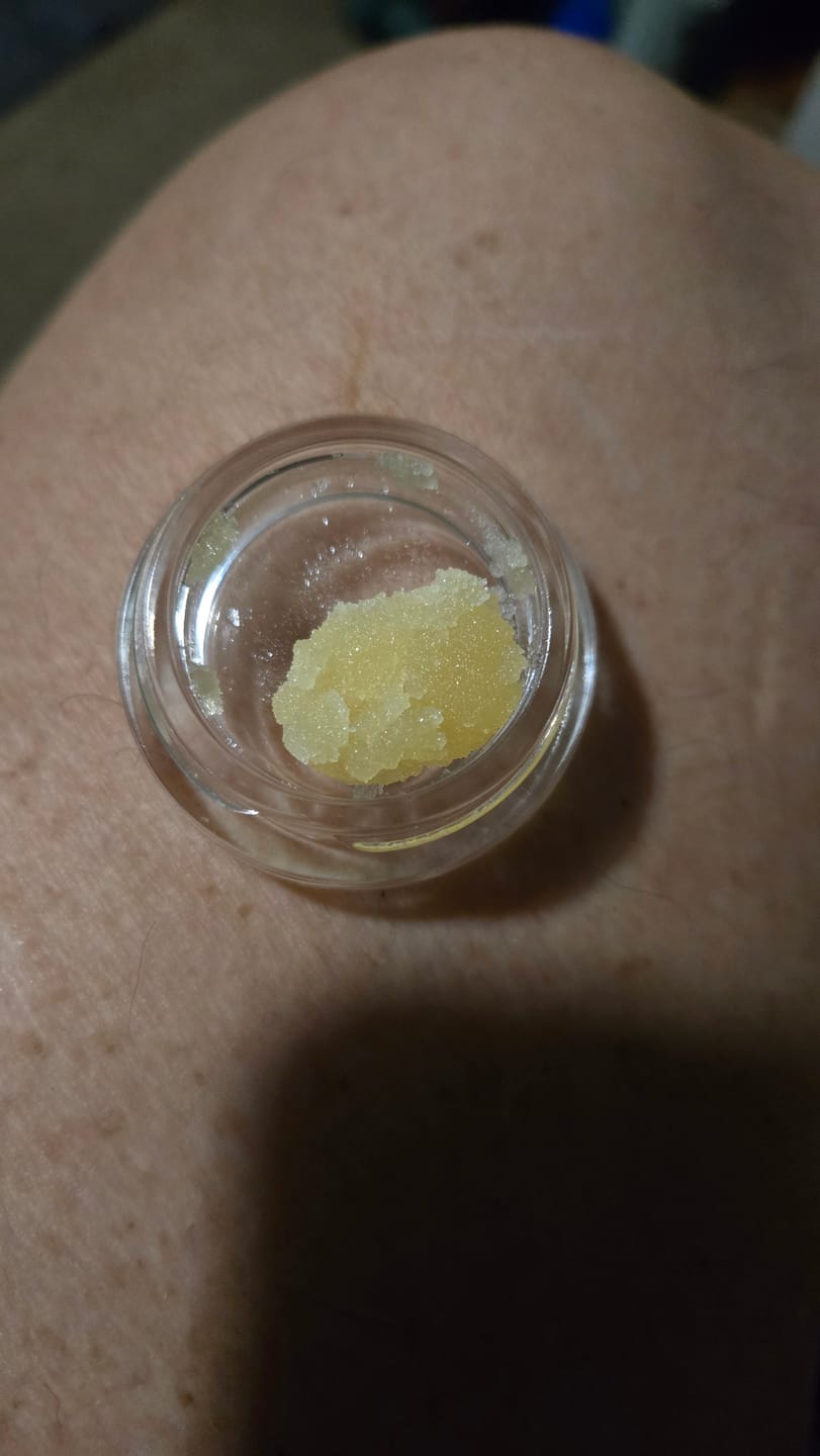 Customer photo review of 1.5g Gorilla Cookies Crumble
