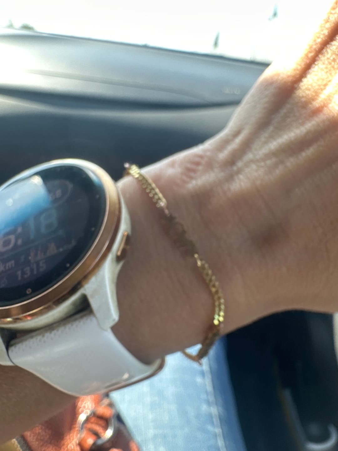 Customer photo review of Custom Name Bracelet