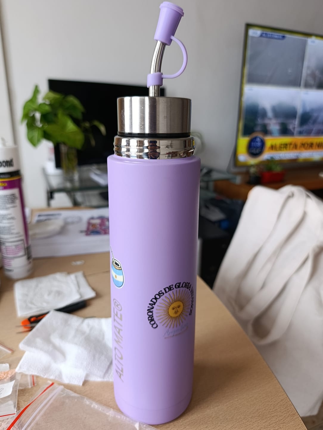 Customer photo review of Tapa Bombilla ALTO MATE® – Protección Premium en Silicona