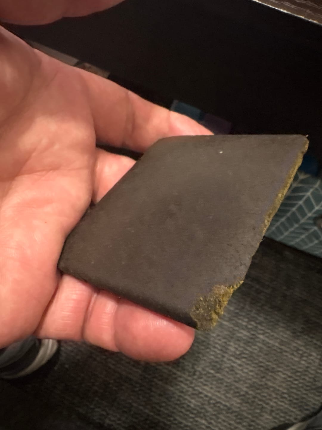 Customer photo review of Premium THCa Hash Bar