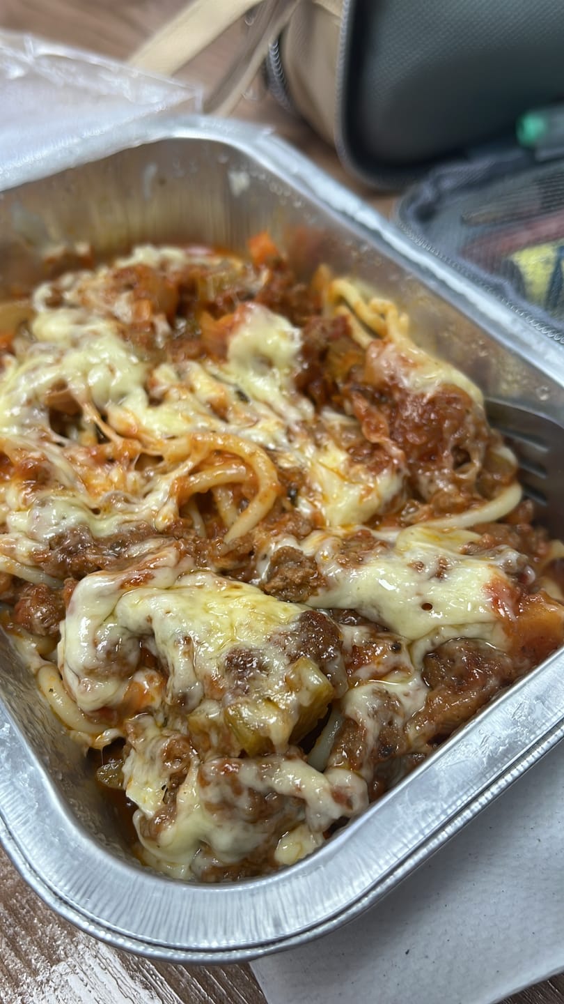 Customer photo review of Classic Spaghetti Bolognese with Cheese