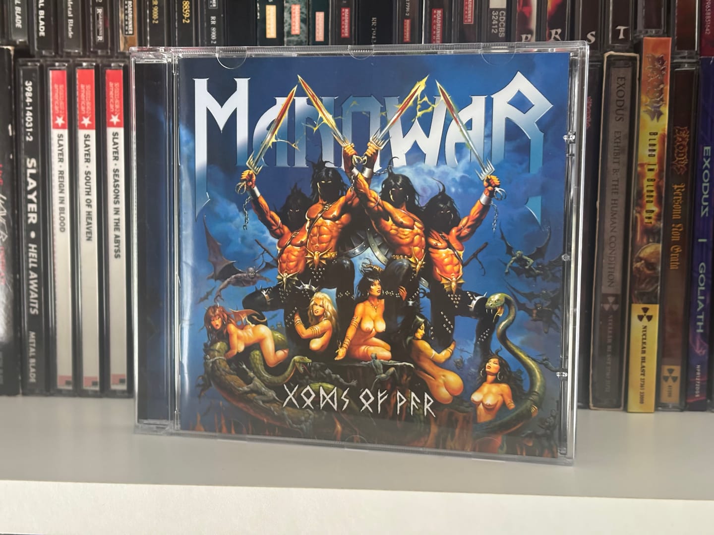 Customer photo review of Manowar CD Gods Of War