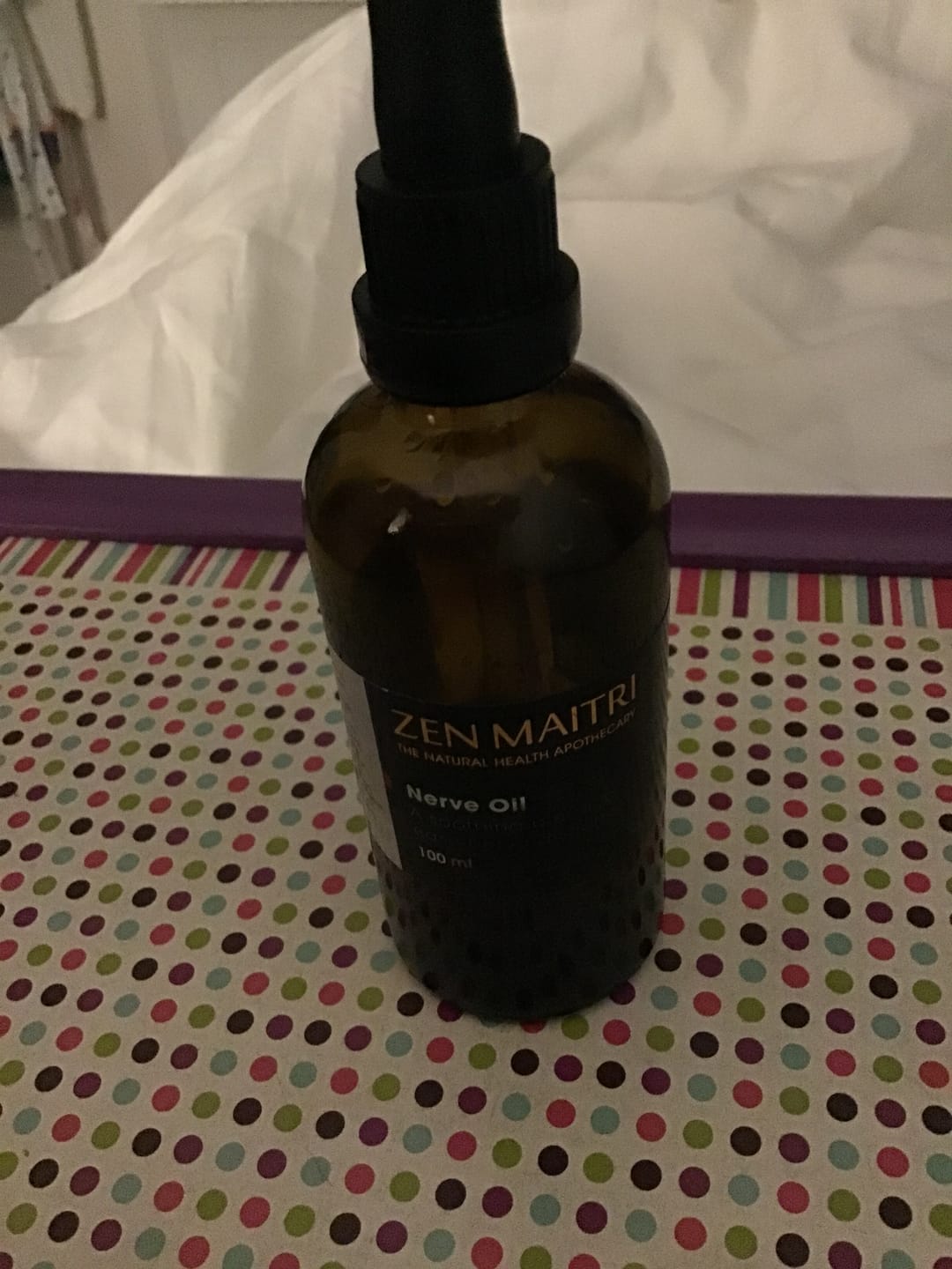 Customer photo review of Nerve Oil – Warming Massage for Comfort & Mobility, 100ml