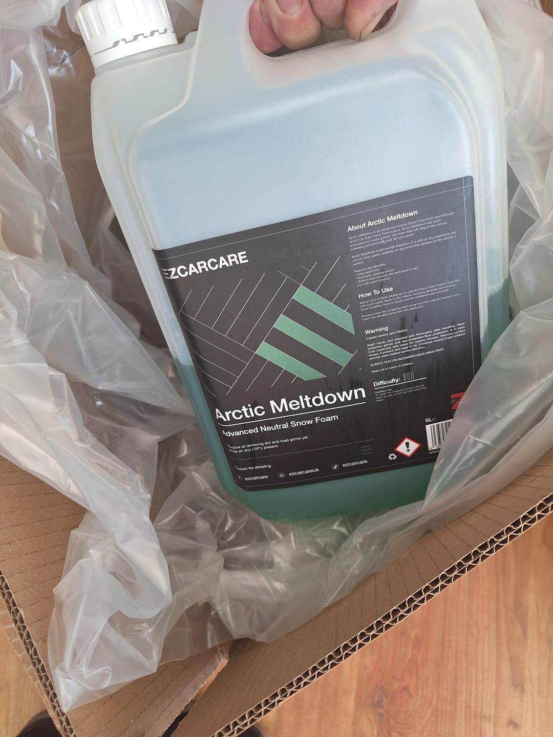 Customer photo review of Arctic Meltdown - Advanced Neutral Snow Foam  | 5 Litres