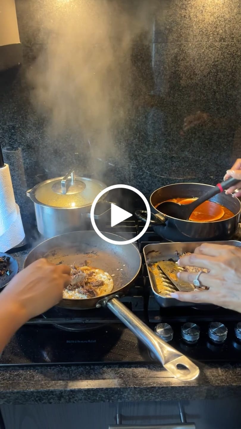 Customer video review of Birria Bomb