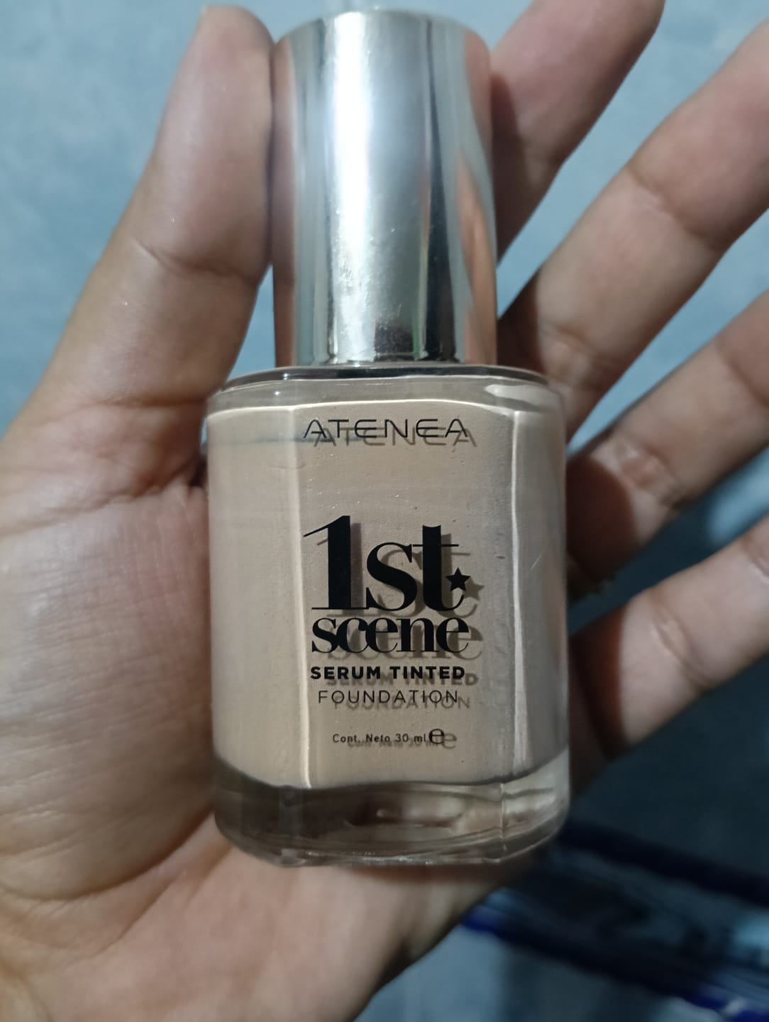 Customer photo review of TINTA DE MAQUILLAJE | SERUM TINTED