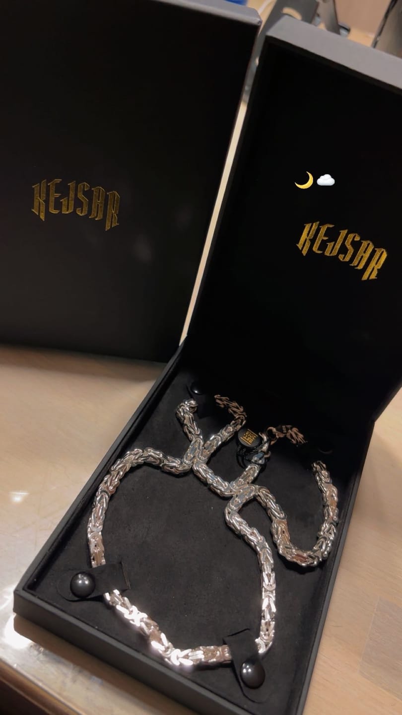 Customer photo review of Kejsarlänk Halsband 6mm - 925 Silver
