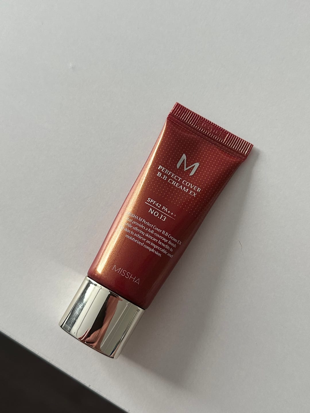 Customer photo review of BB-krēms Missha M Perfect Cover BB Cream SPF 42 PA+++