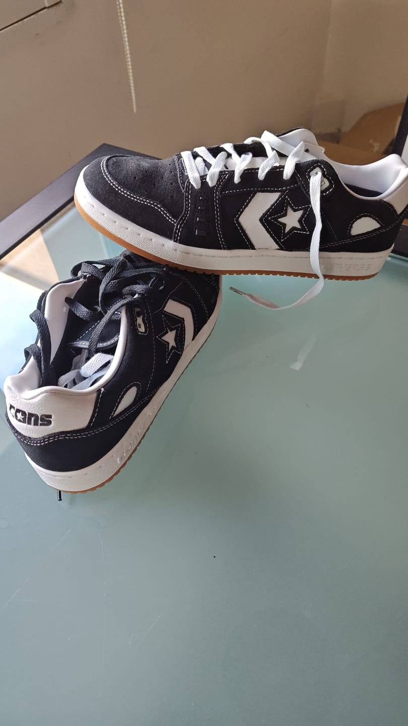 Customer photo review of Zapatillas Converse Chuck Taylor Core As-1 Pro Negro Blanco