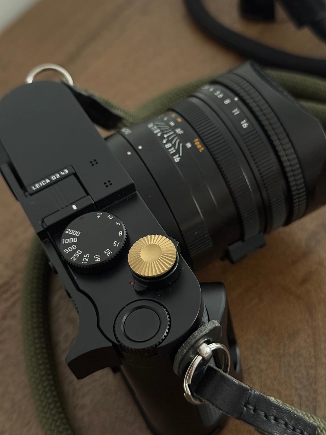 Customer photo review of Air Clicker – Soft Release Button (Brass)
