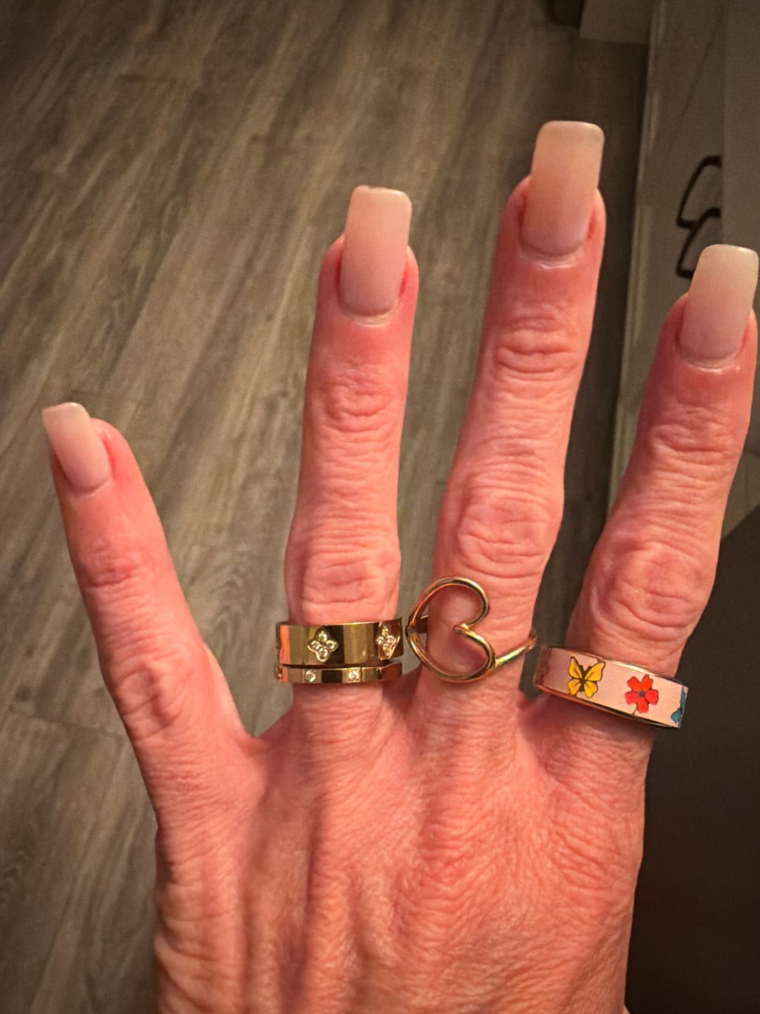 Customer photo review of Lucia Crystal Ring