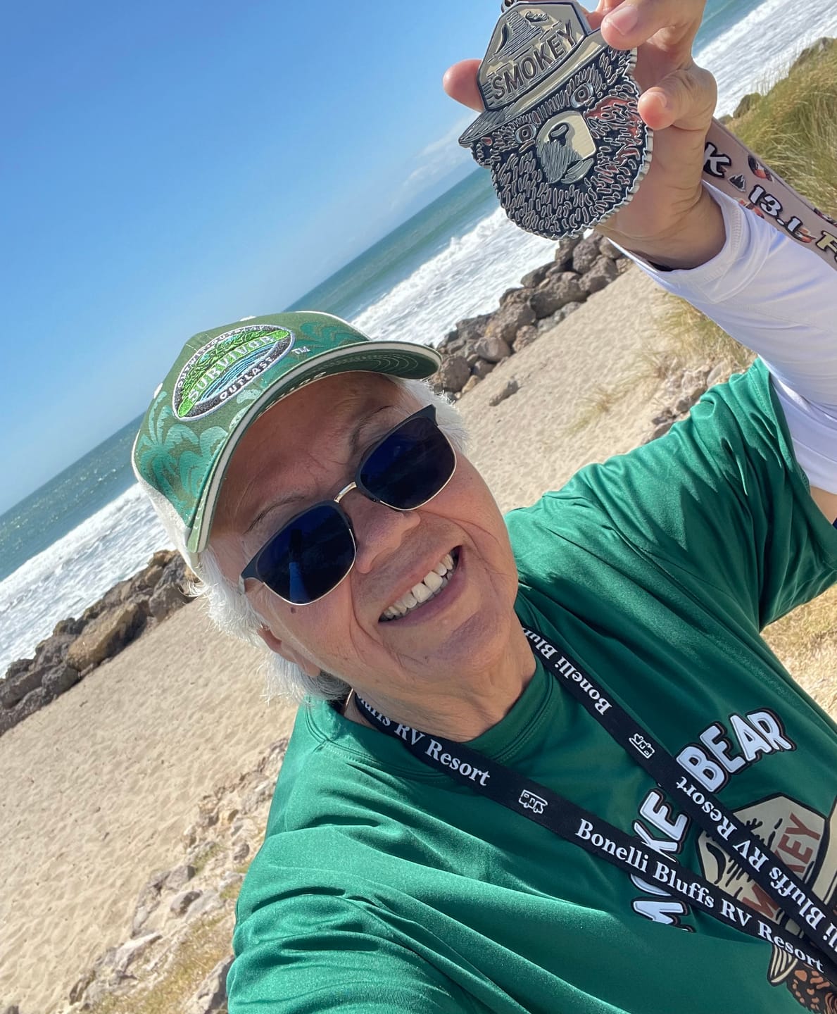 Customer photo review of Smokey Bear 5K/10K/13.1
