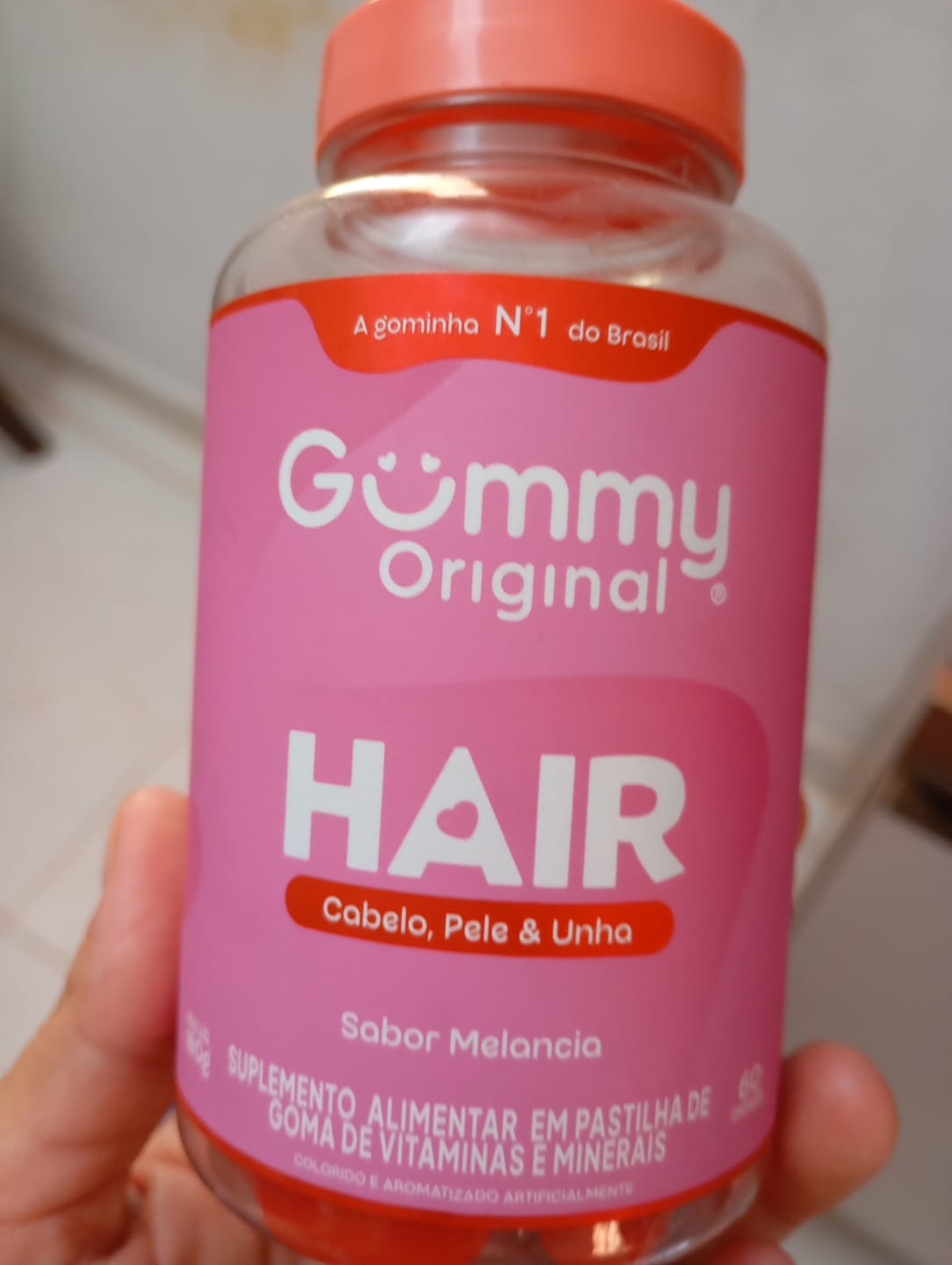 Customer photo review of Gummy Hair® - Sabores