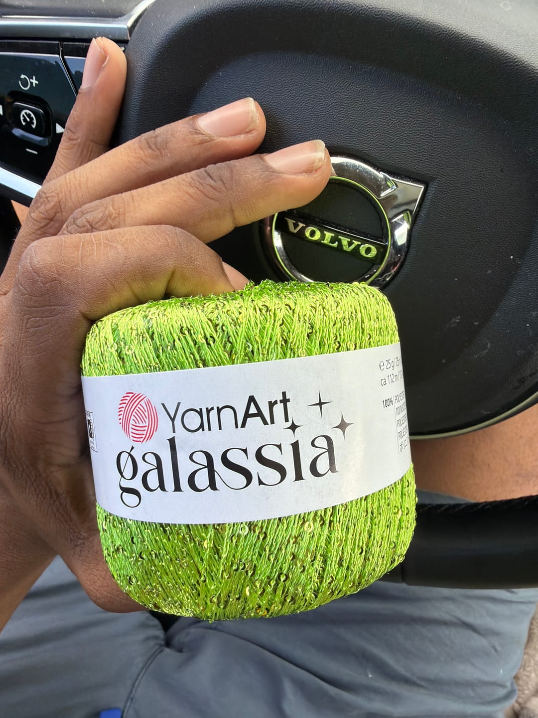 Customer photo review of YarnArt Galassia