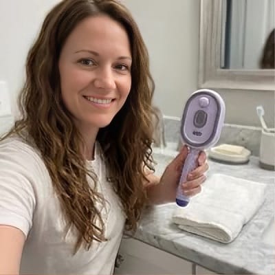 Customer photo review of Electric Spray Air Cushion Massage Comb