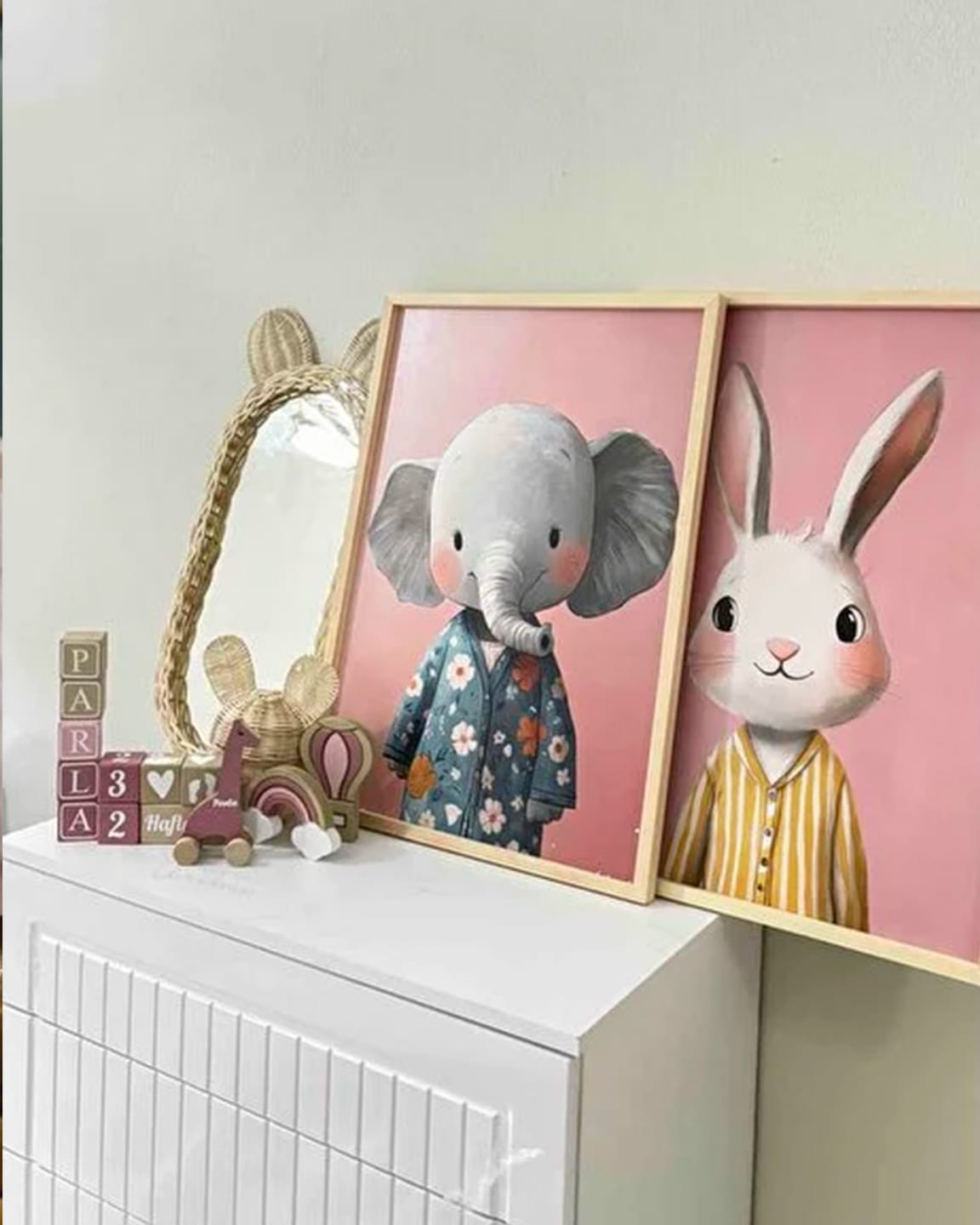 Customer photo review of Pijamalı Uykucu Fil - Pembe Fon