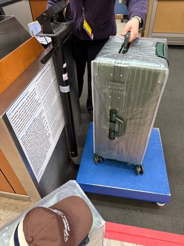Customer photo review of ALUMINUM SUITCASE V2 NEW, STRONGER ALUMINIUM & REMOVEABLE WHEELS