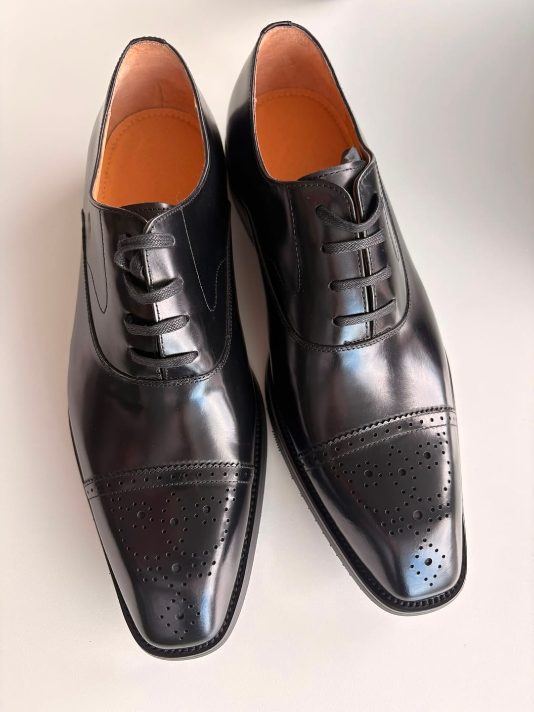Customer photo review of Semi-Brogue Oxford