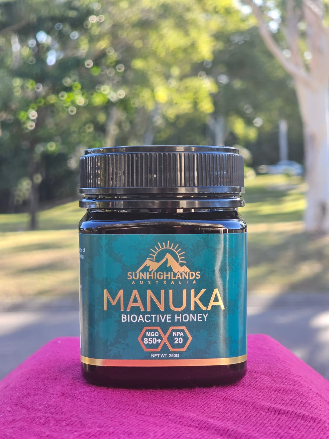 Customer photo review of Manuka Honey MGO 850+ (EQV UMF 20+) | 5 Jars of 250g | Premium Bundle