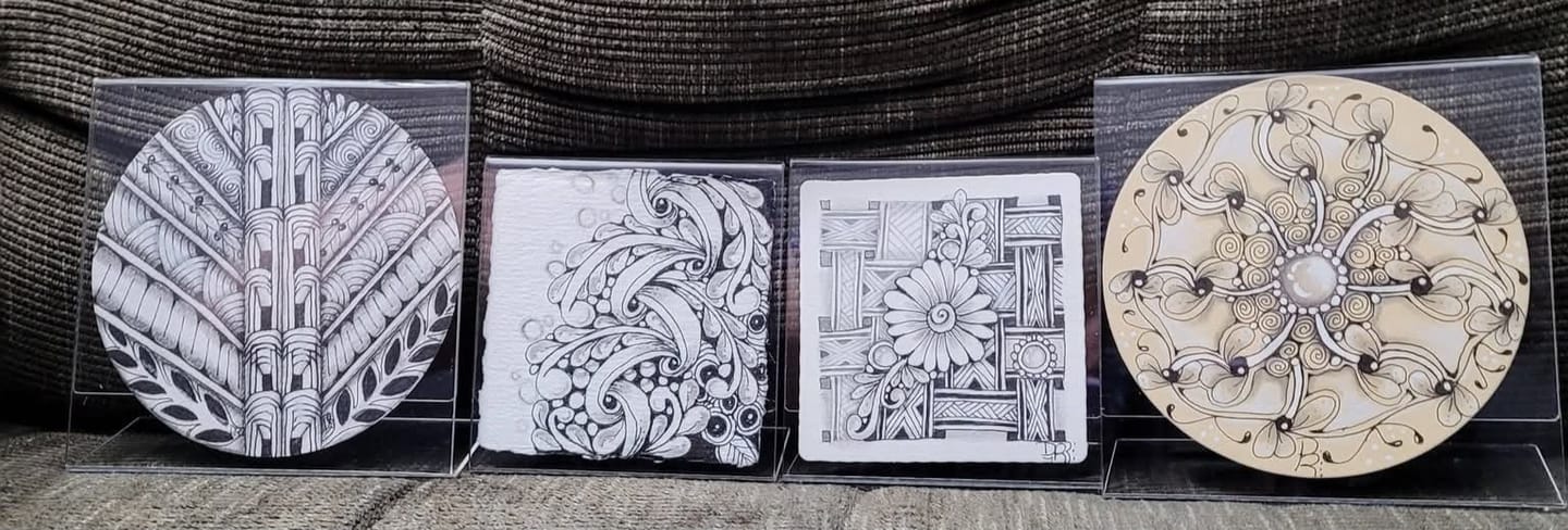 Customer photo review of Big Acrylic Table Top Frame