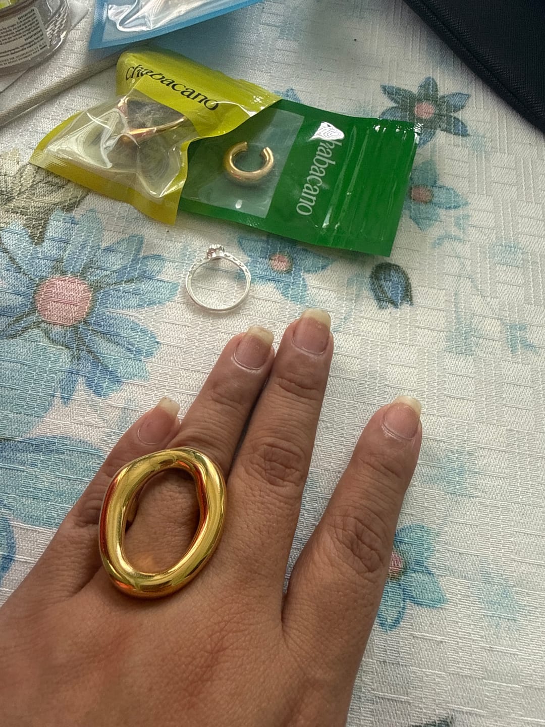 Customer photo review of Anillo Rust