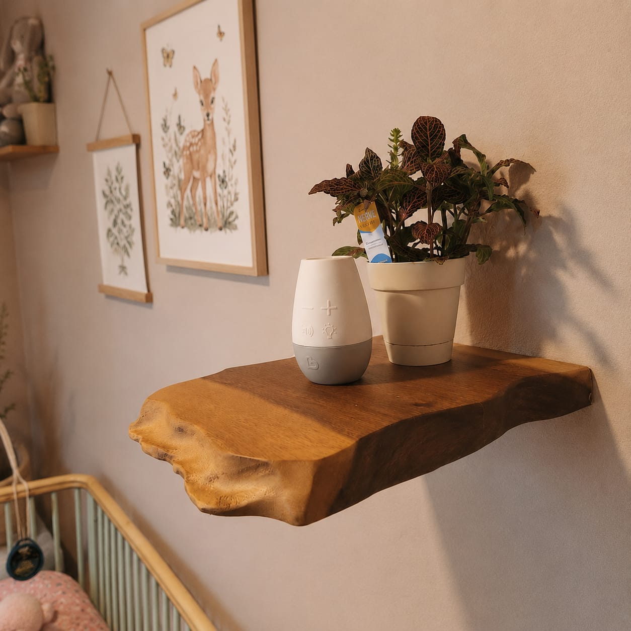 Customer photo review of Modern Solid Wood Continuous Loop Coffee Table