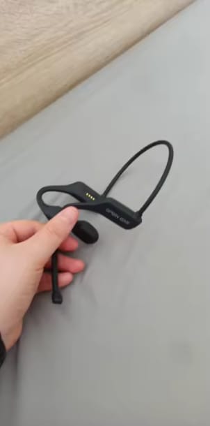 Customer photo review of DriveTalk Open-Ear Air X3 Bluetooth Headset with Clear Call Mic