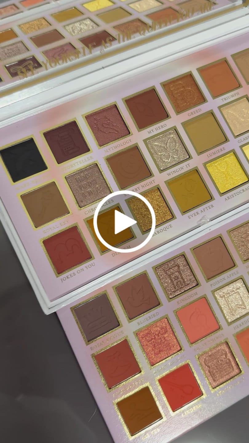 Revue vidéo client de la palette de fards à paupières neutres If The Crown Fits
