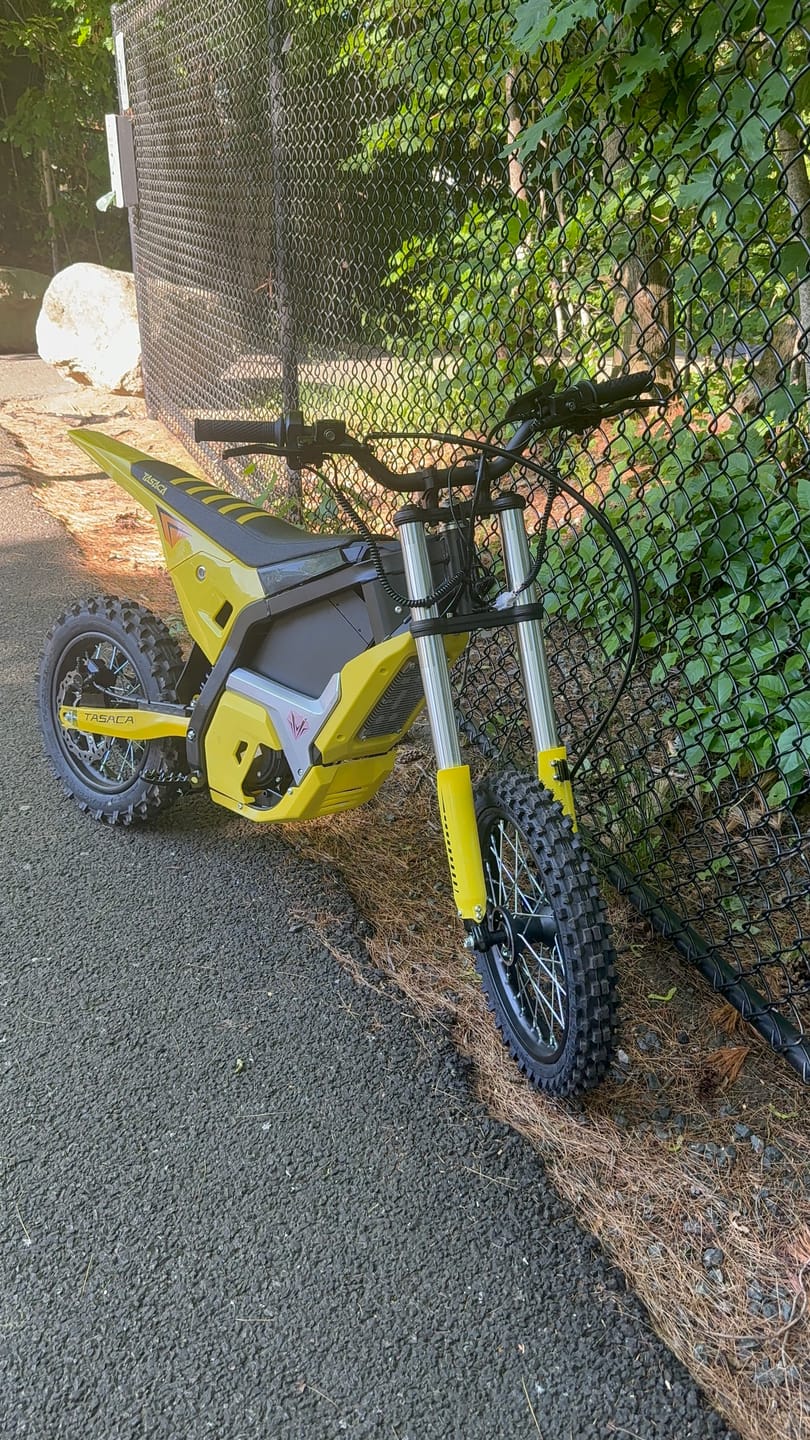 Customer photo review of T500-V58 Electric Dirt Bike