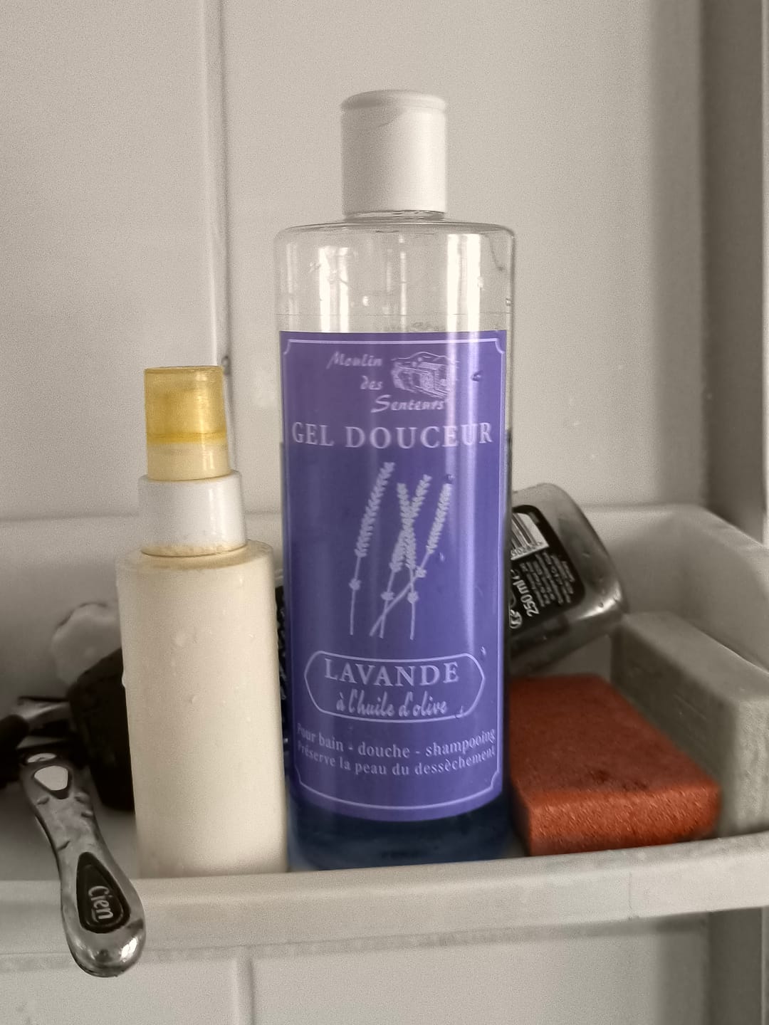 Customer photo review of Gel Douche Lavande