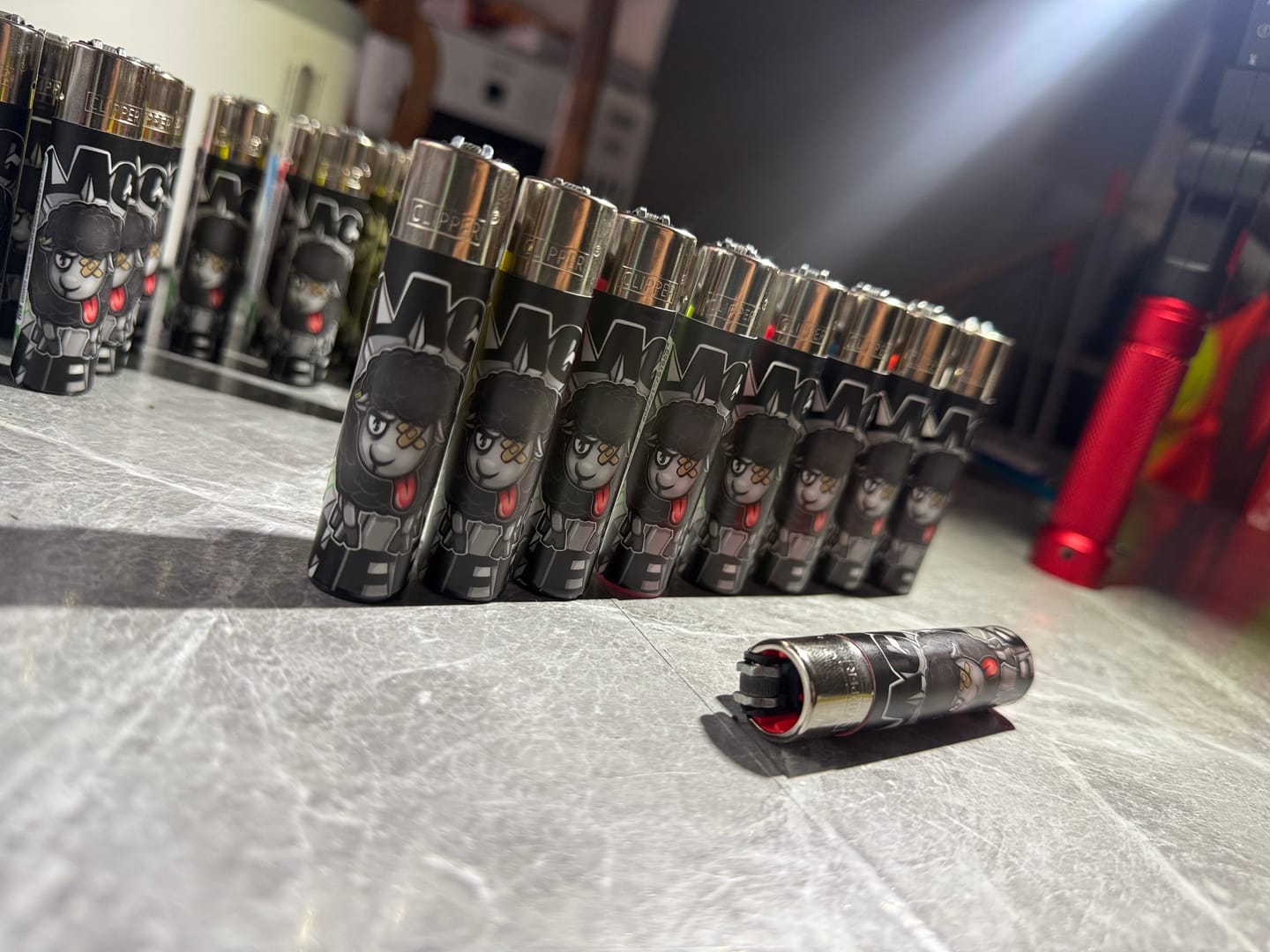 Customer photo review of Lighter Wrap Stickers