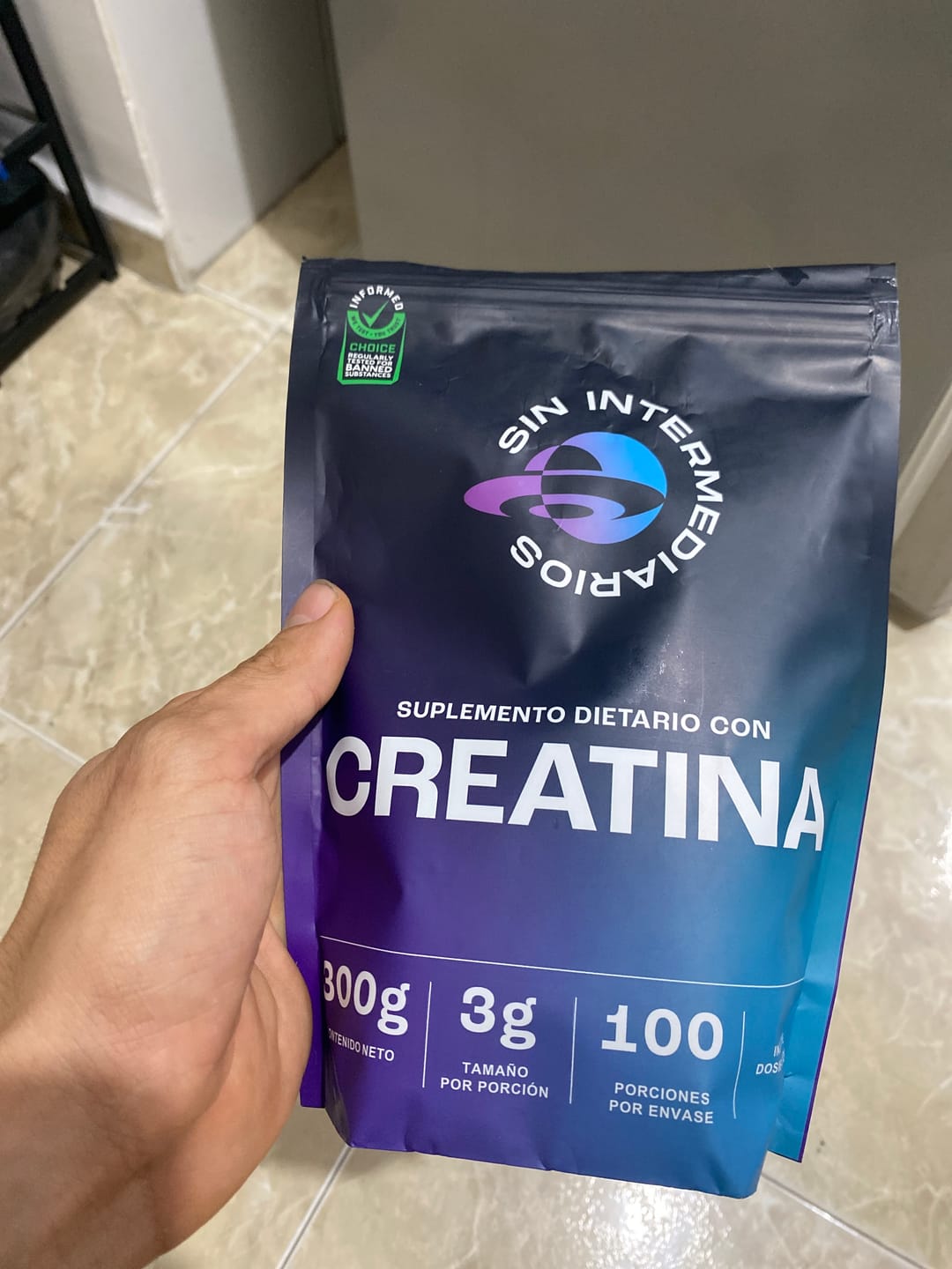 Customer photo review of Creatina Monohidrato