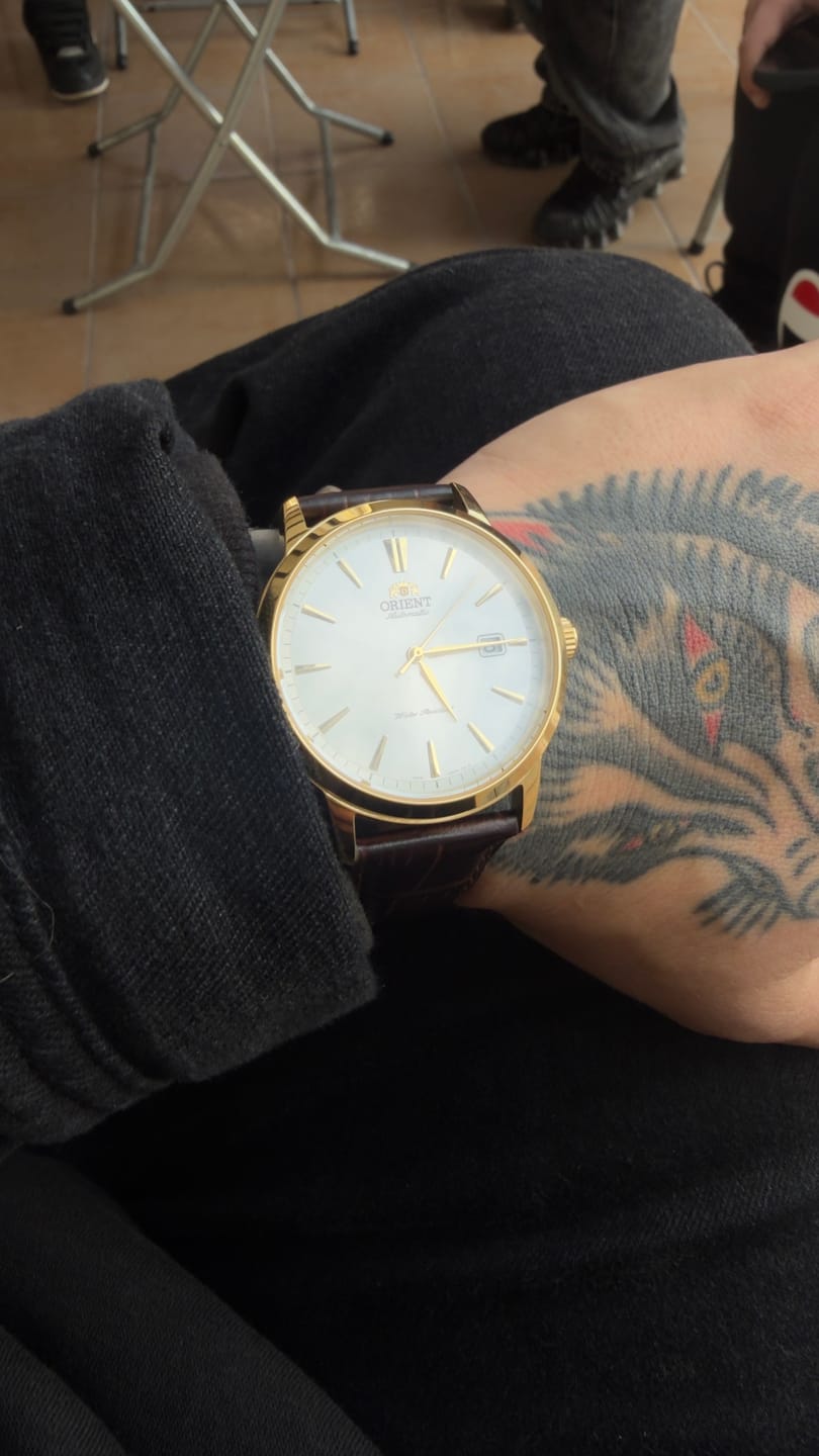 Customer photo review of Reloj Orient Automatic RA-AC0F04S Contemporary 41.6mm