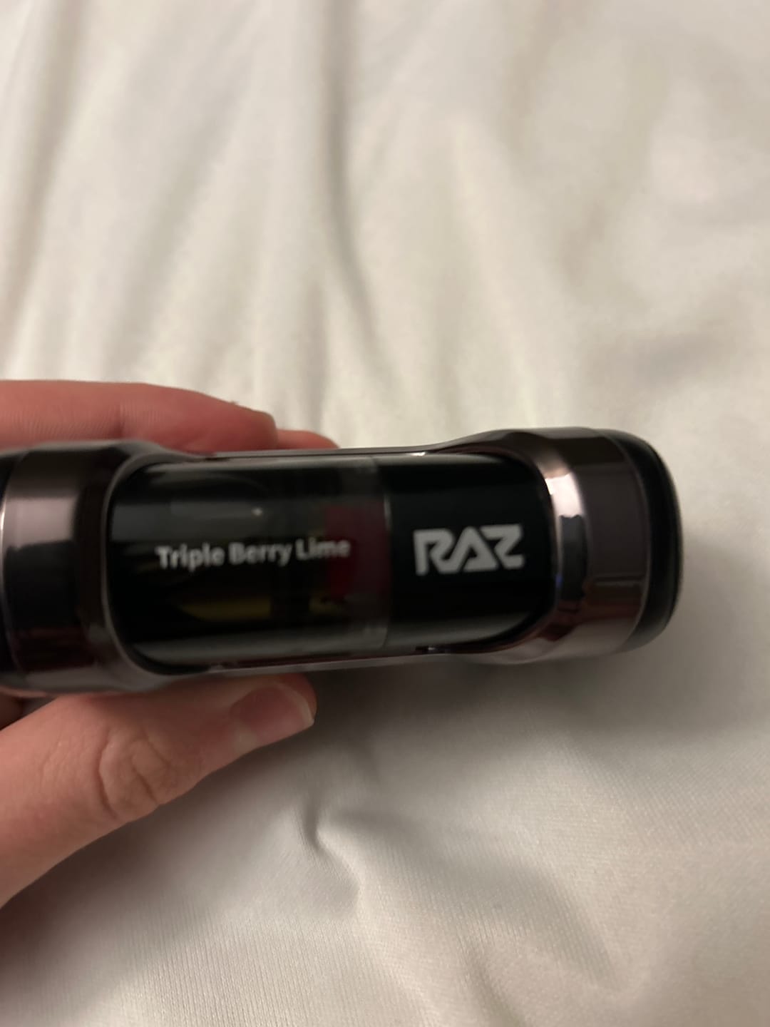 Customer photo review of Triple Berry Lime RAZ VUE 50k (KIT)