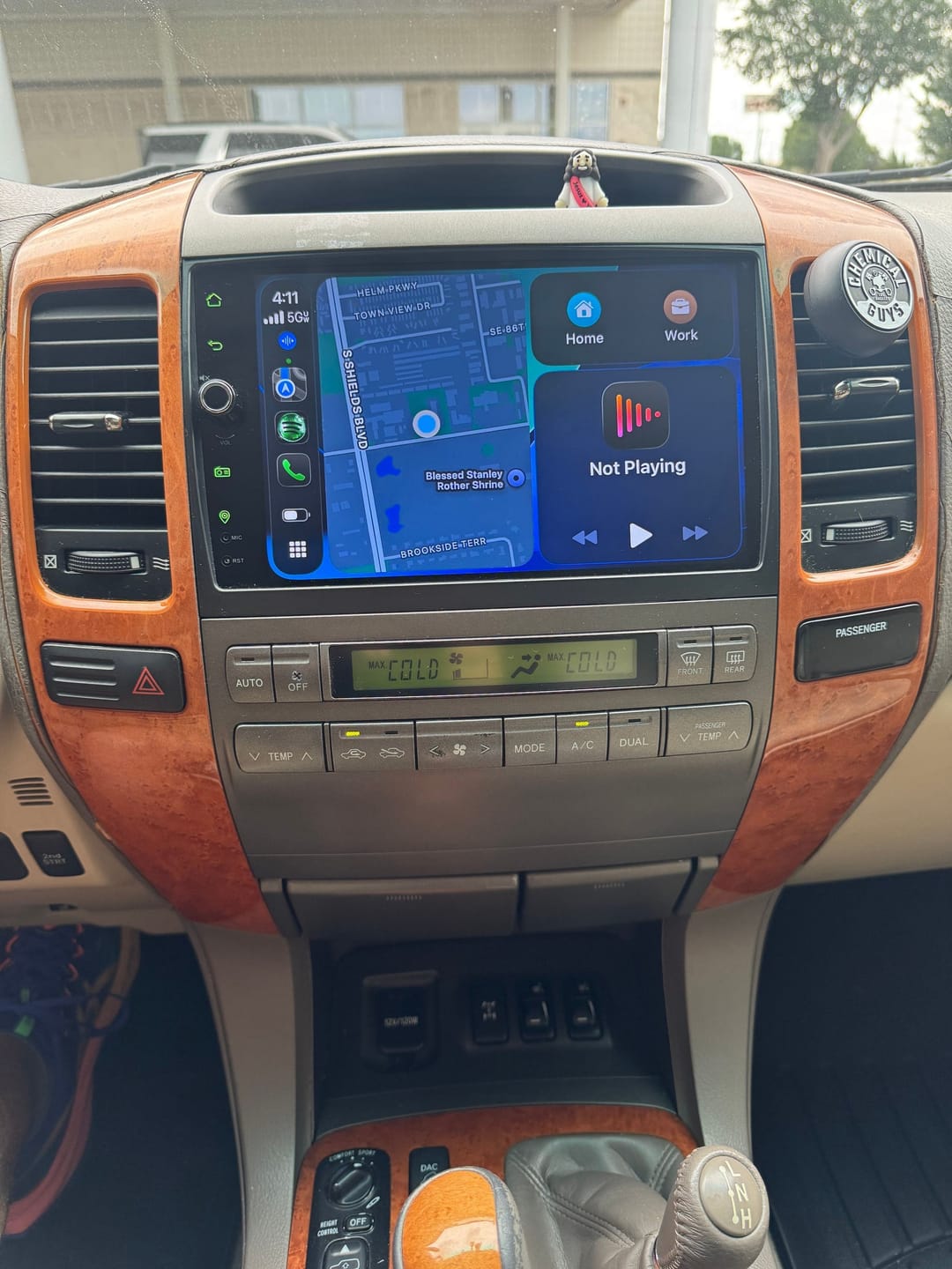 Customer photo review of Lexus GX470 2004-2009 — Premium 9" CarPlay & Android Auto Head Unit
